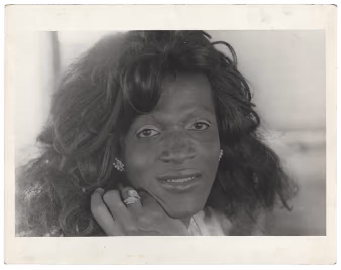 Alvin Baltrop, Marsha P. Johnson, n.d. (1975–86)