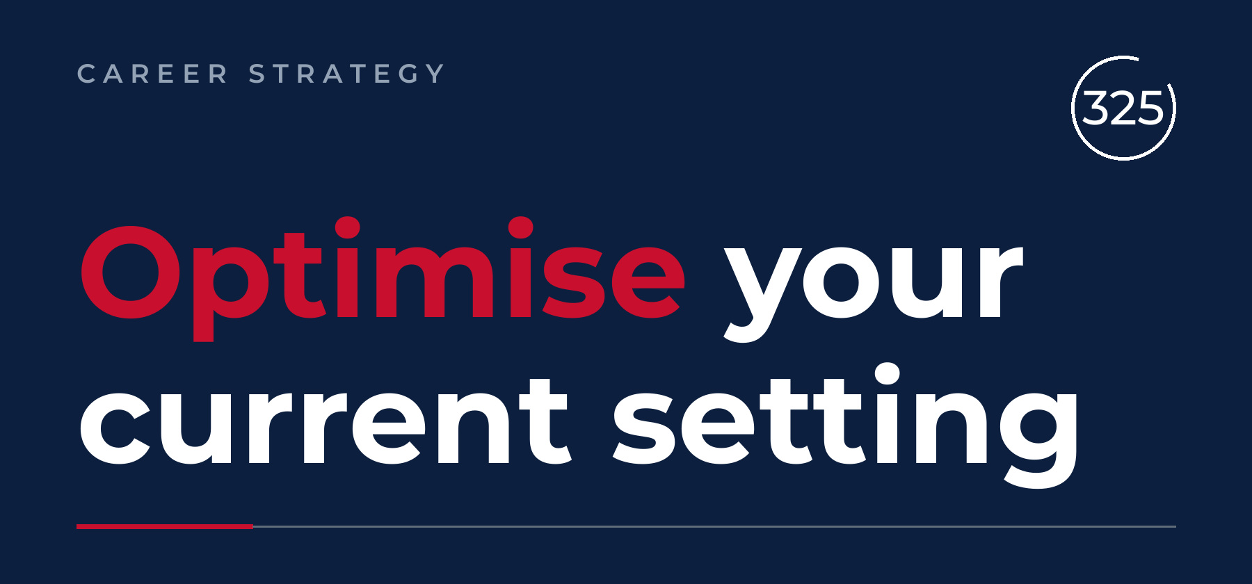 Optimise your current setting, no matter the market dynamics.