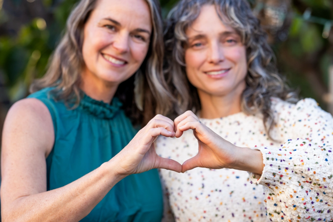 Ashley and Jennifer co-founders at Indigo Dragon