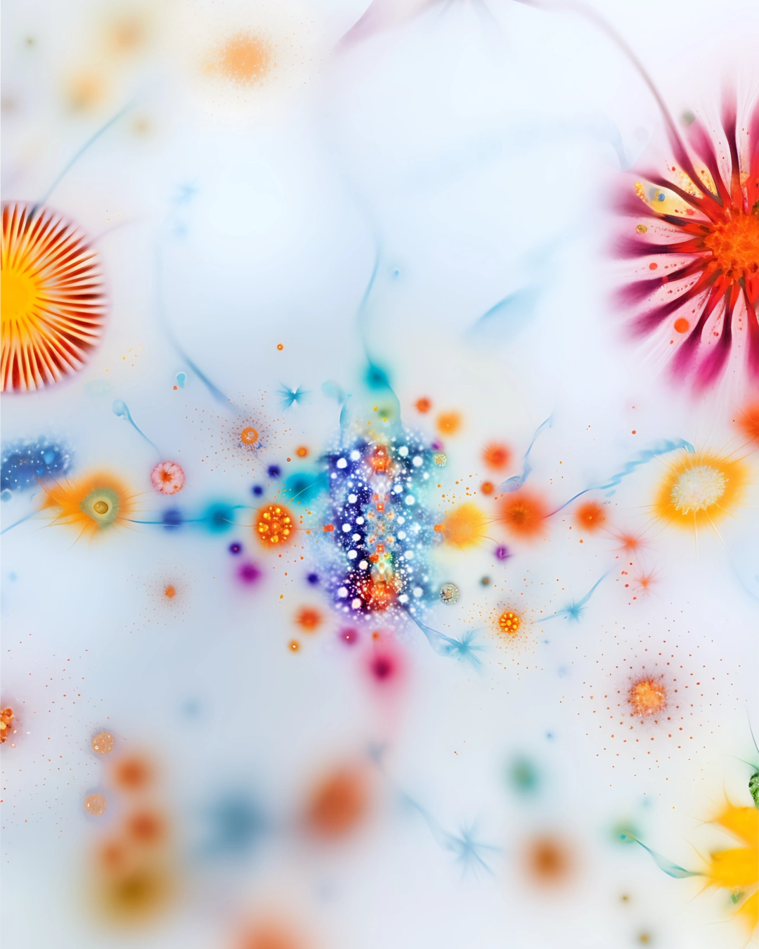 Abstract image - spring allergies