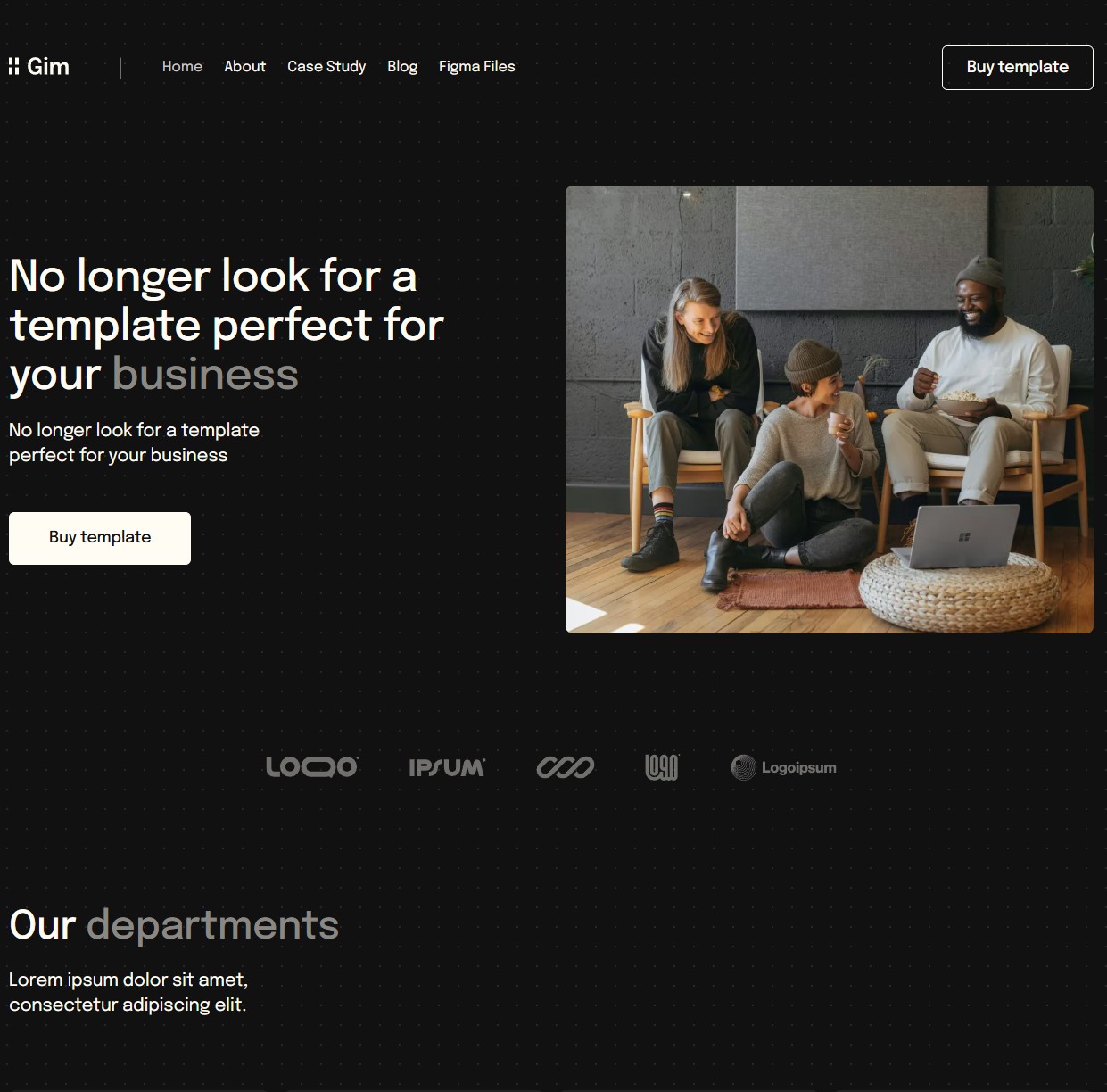 Gim - Webflow Template