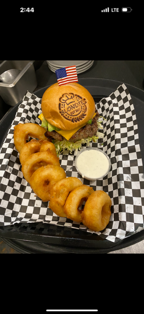 A burger