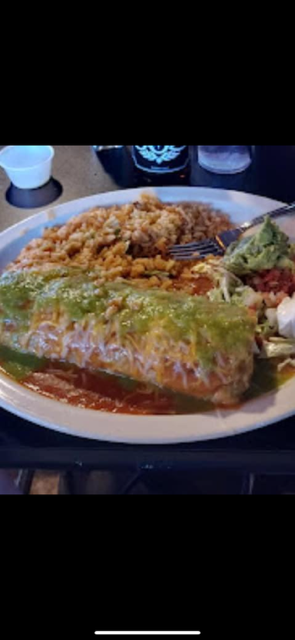 A chimichanga