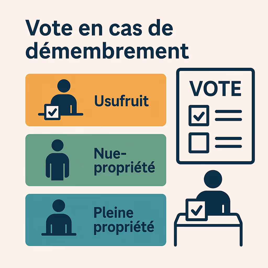Qui vote en assemblée : usufruitier, nu-propriétaire ou plein propriétaire ?