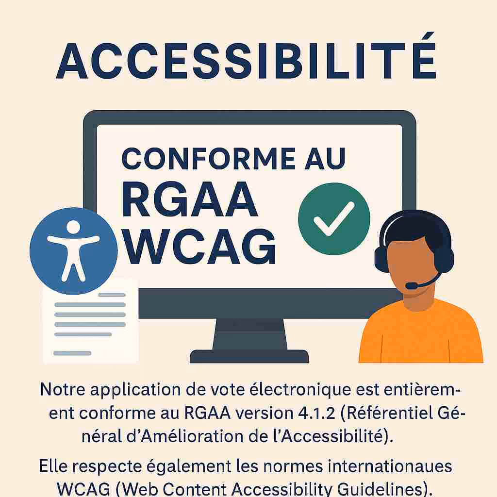 Accessibilité numérique : pourquoi notre solution de vote électronique est conçue pour tous