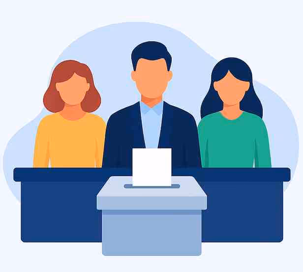 Comment doit être composé le bureau de vote lors des élections CSE ?