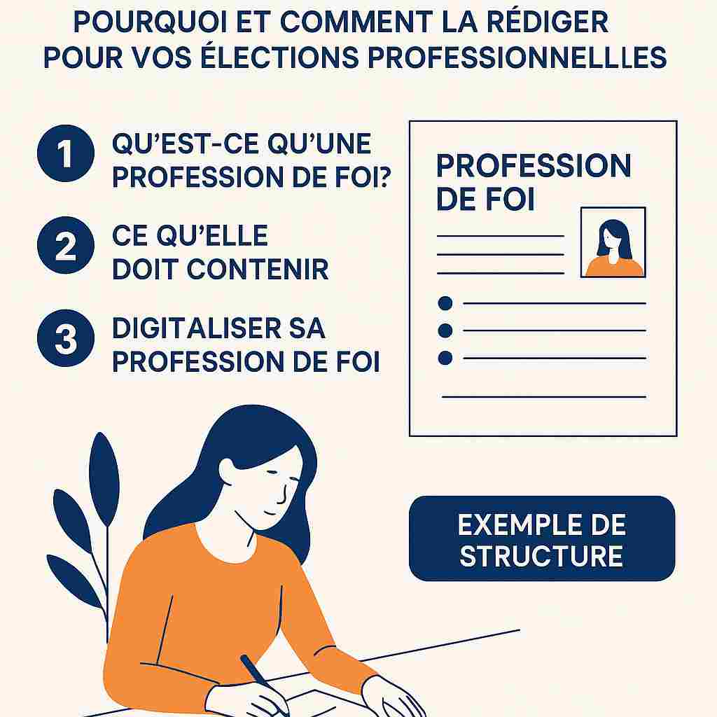 Profession de foi CSE : Profession de foi CSE : pourquoi et comment la rédiger pour vos élections professionnelles
