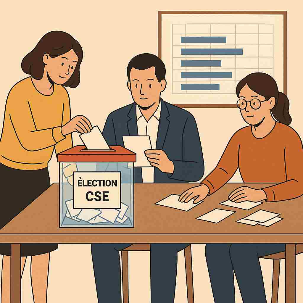 Comment sont dépouillés les bulletins de vote d'une élection CSE 