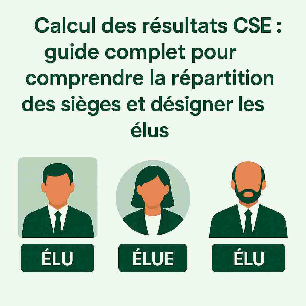 Le guide complet pour calculer les résultats des élections du CSE