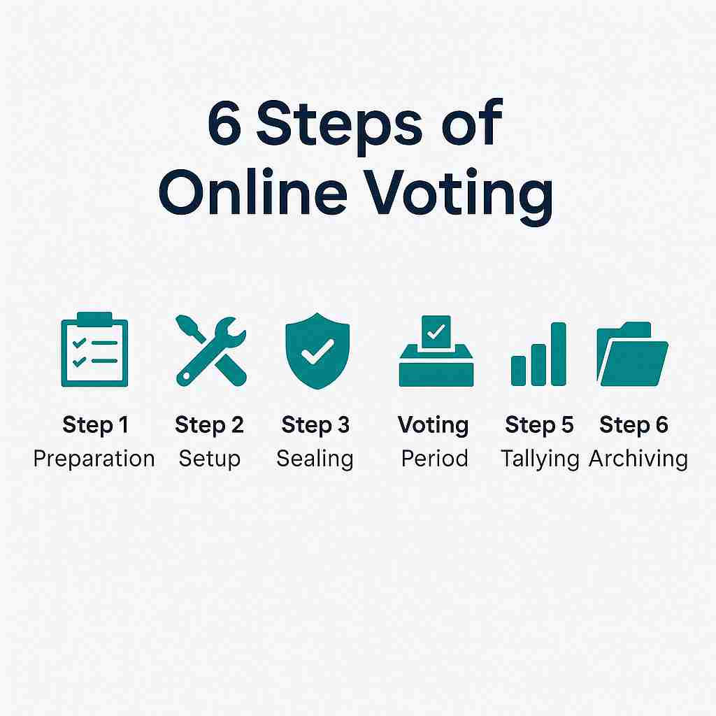 How Online Voting Works: Key Steps with Voteer