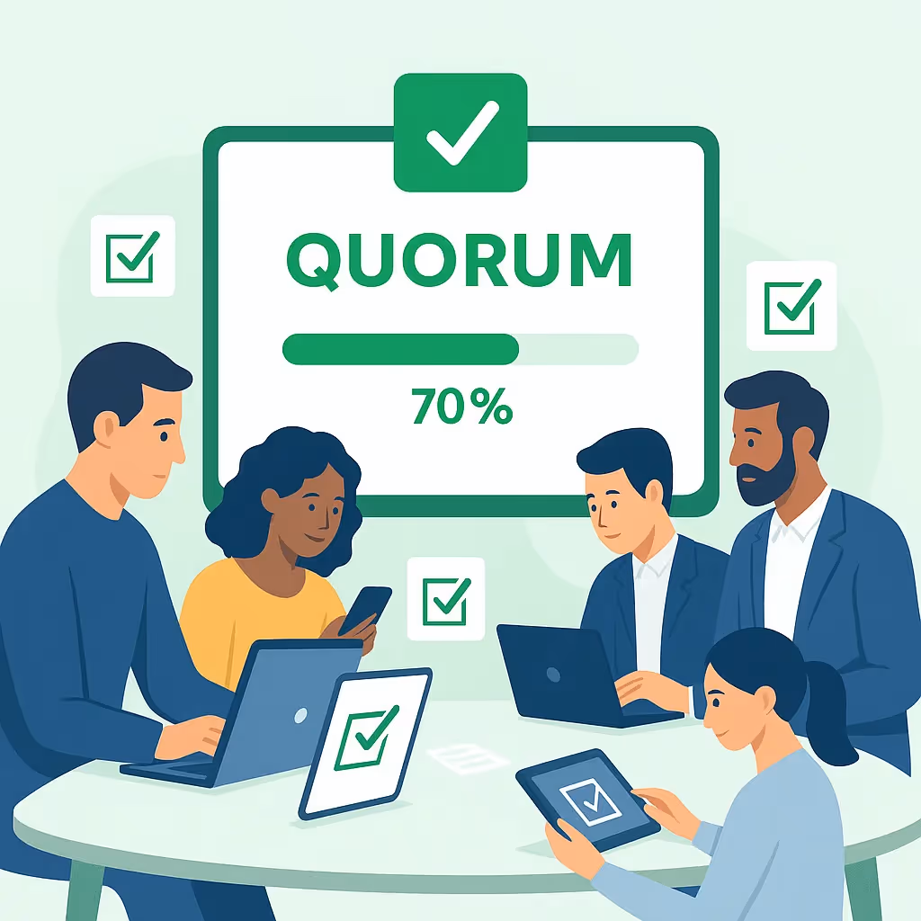 Absence de quorum : conséquences, solutions et prévention