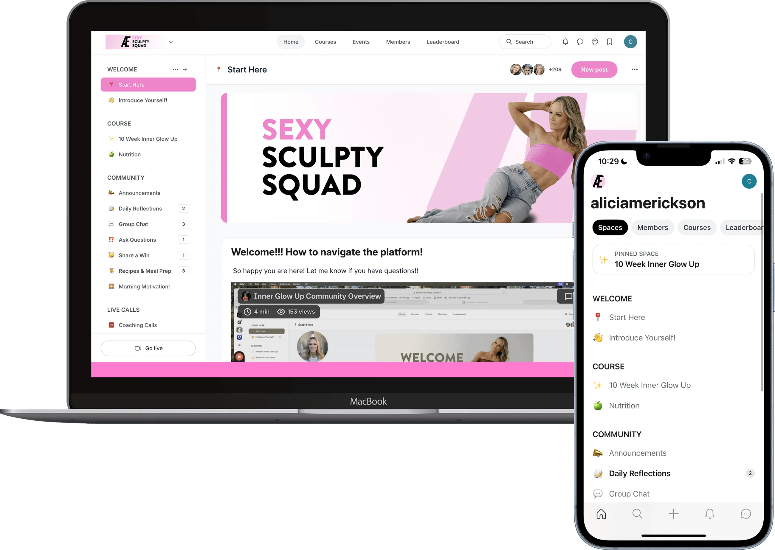 Sexy Sculpty Squad Mockup