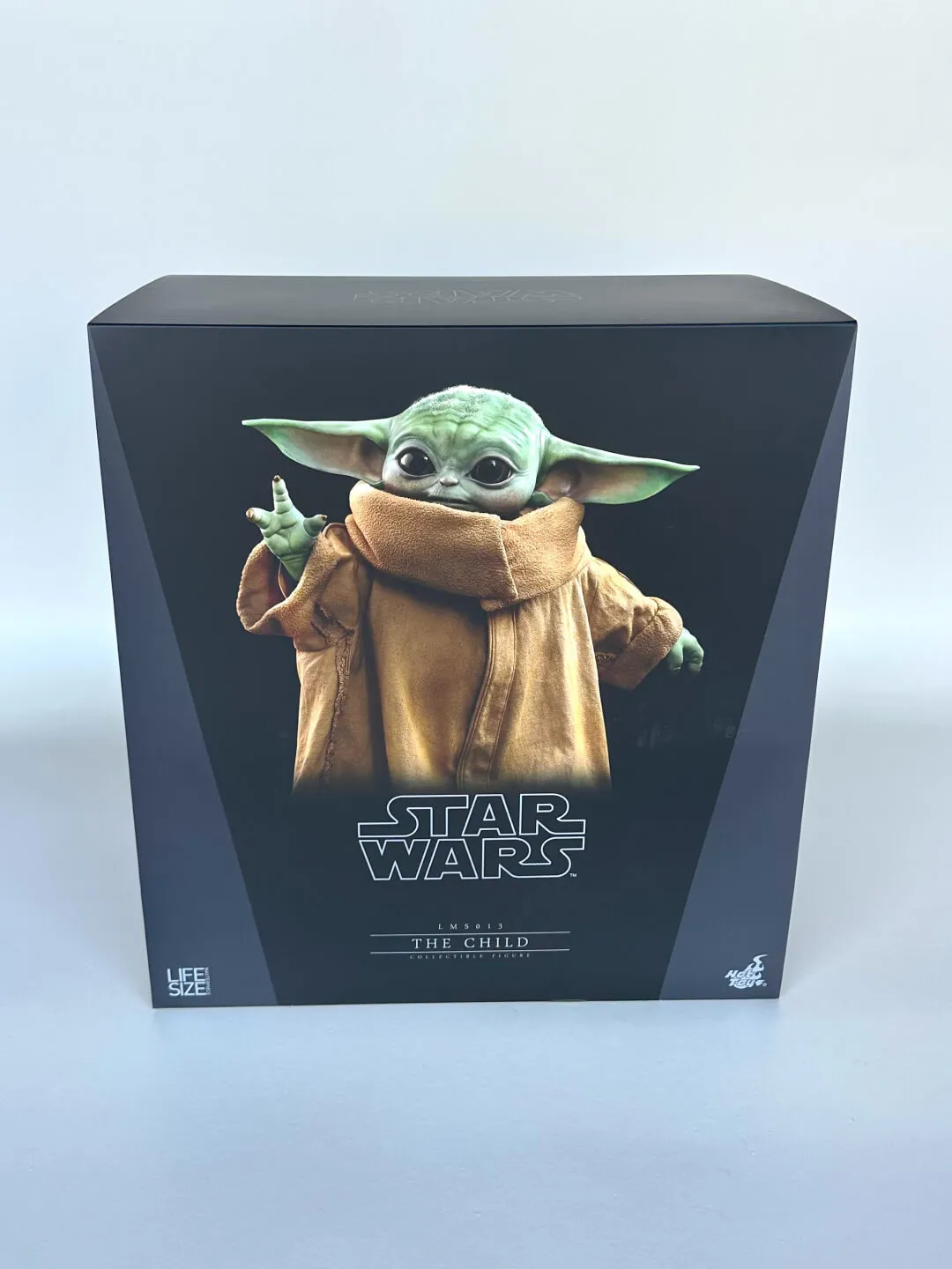 the child figurine from the mandalorian by hot toys for sale at the wiseguys barbershop in glenhaven