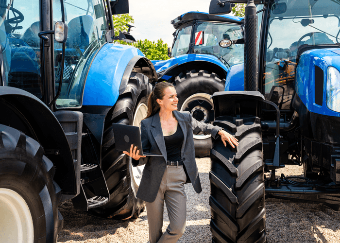 Machinery sales management