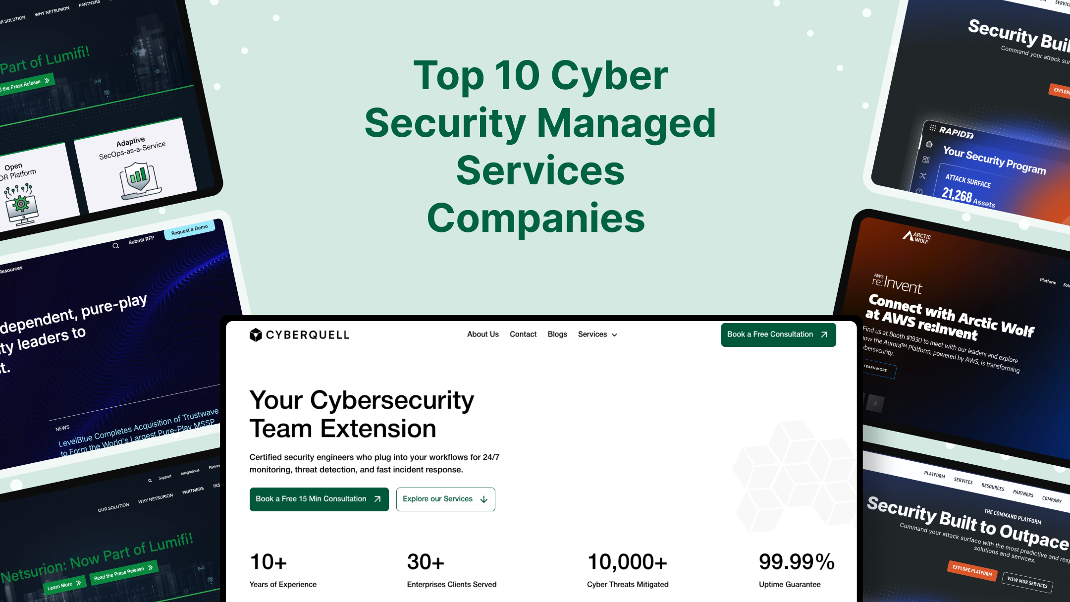 Top 10 Cyber Security Managed Services Companies in the USA