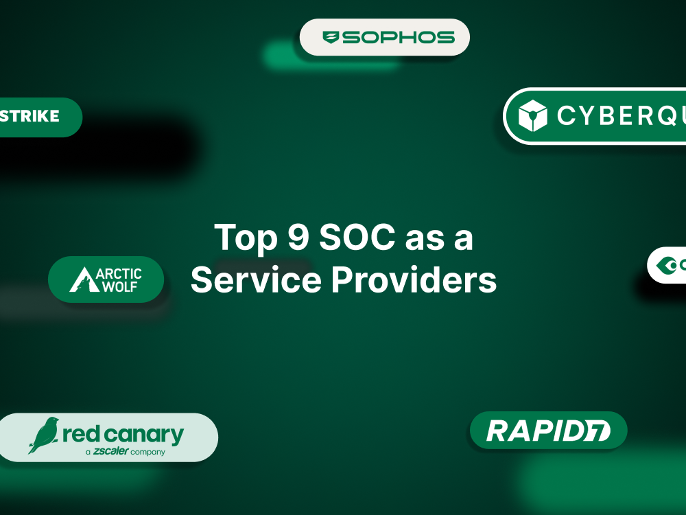 Top 9 SOC as a Service (SOCaaS) Providers for Mid-Market Organisations in 2026