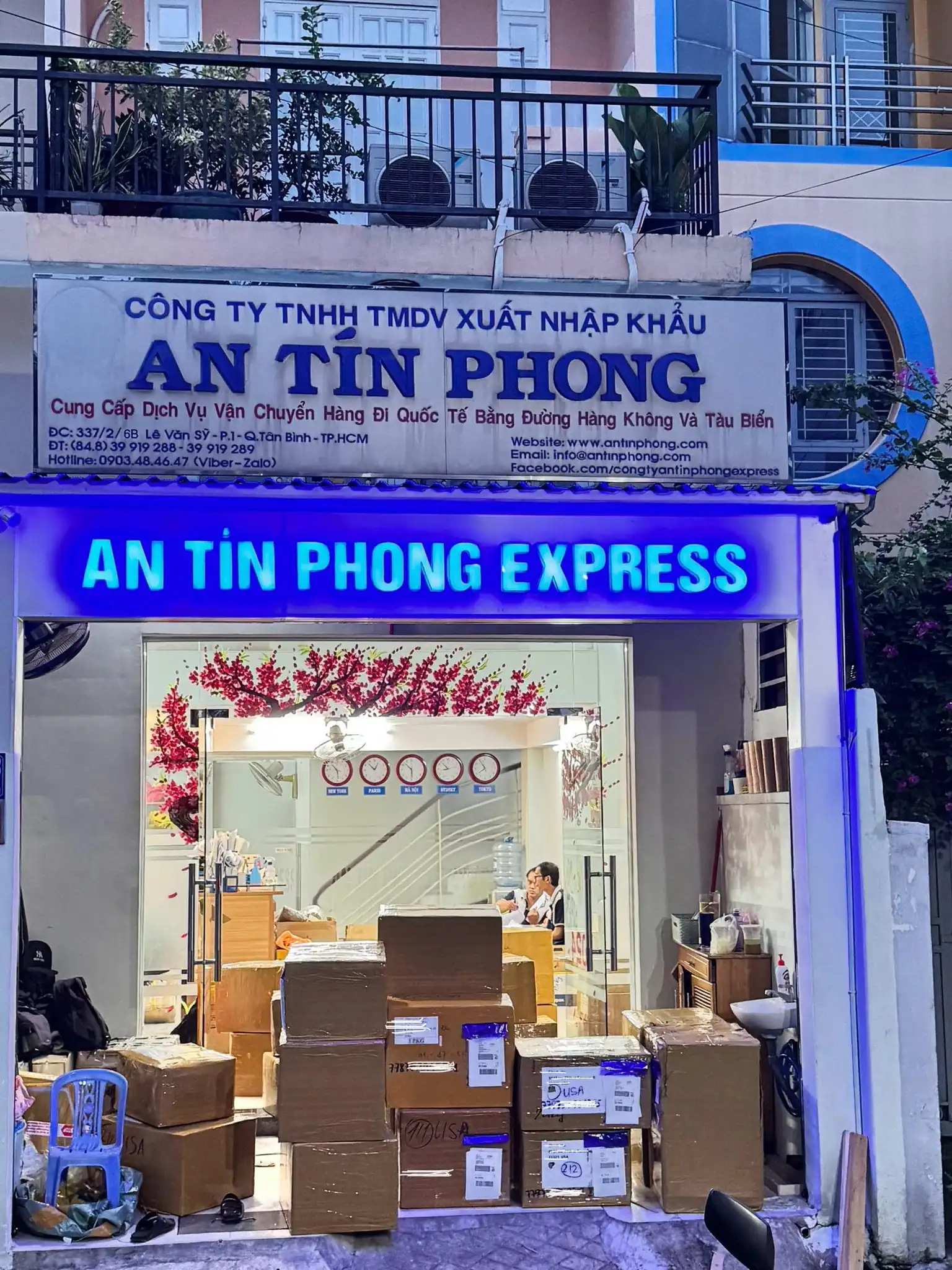 CÔNG TY GỬI QUẦN ÁO ĐI MỸ