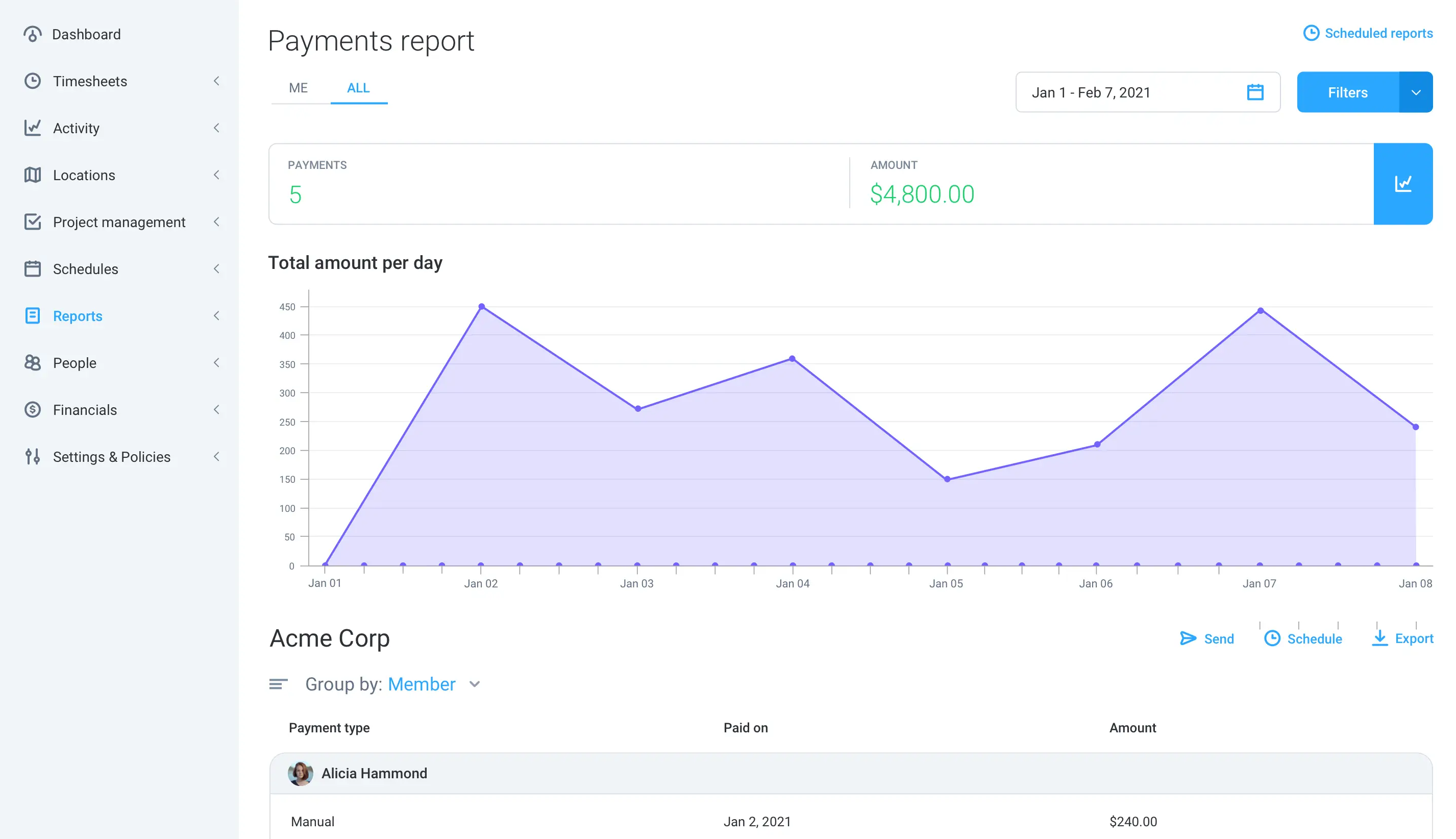 Best time project time tracking app