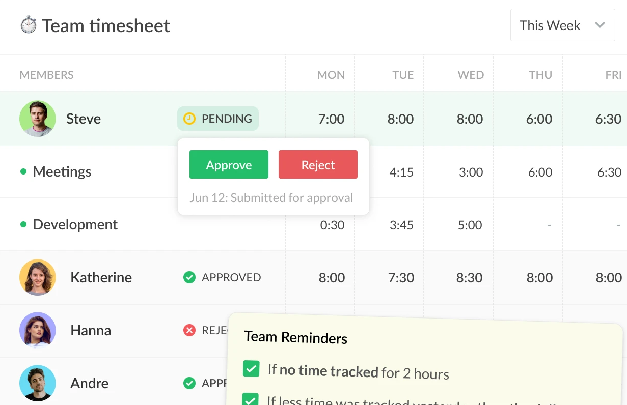 Best time sheet app
