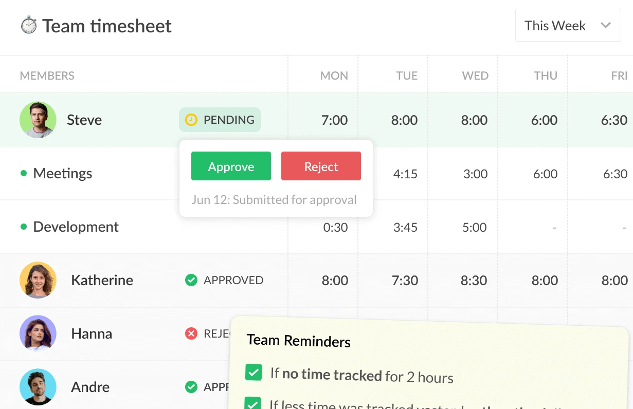 Best time sheet app