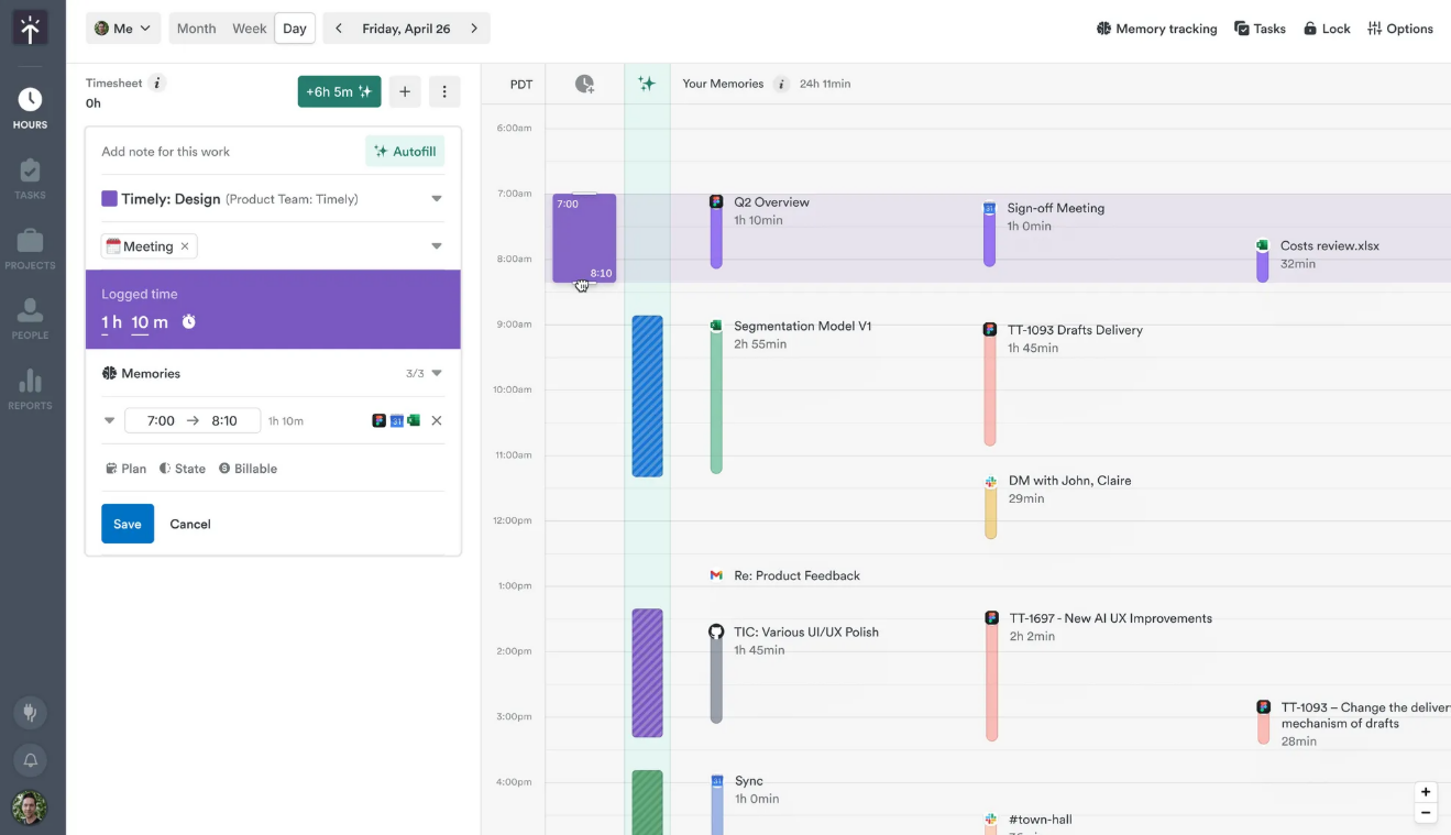 Best time project time tracking app