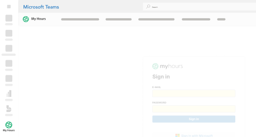 Time tracking reports in MS Teams