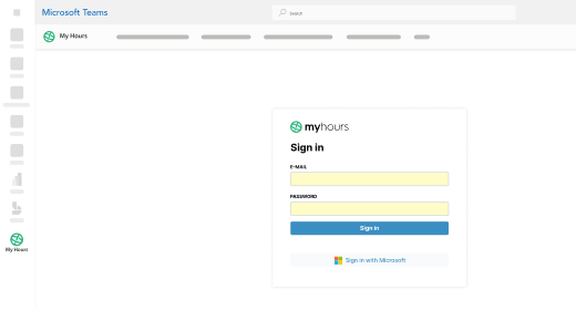 Time tracking reports in MS Teams
