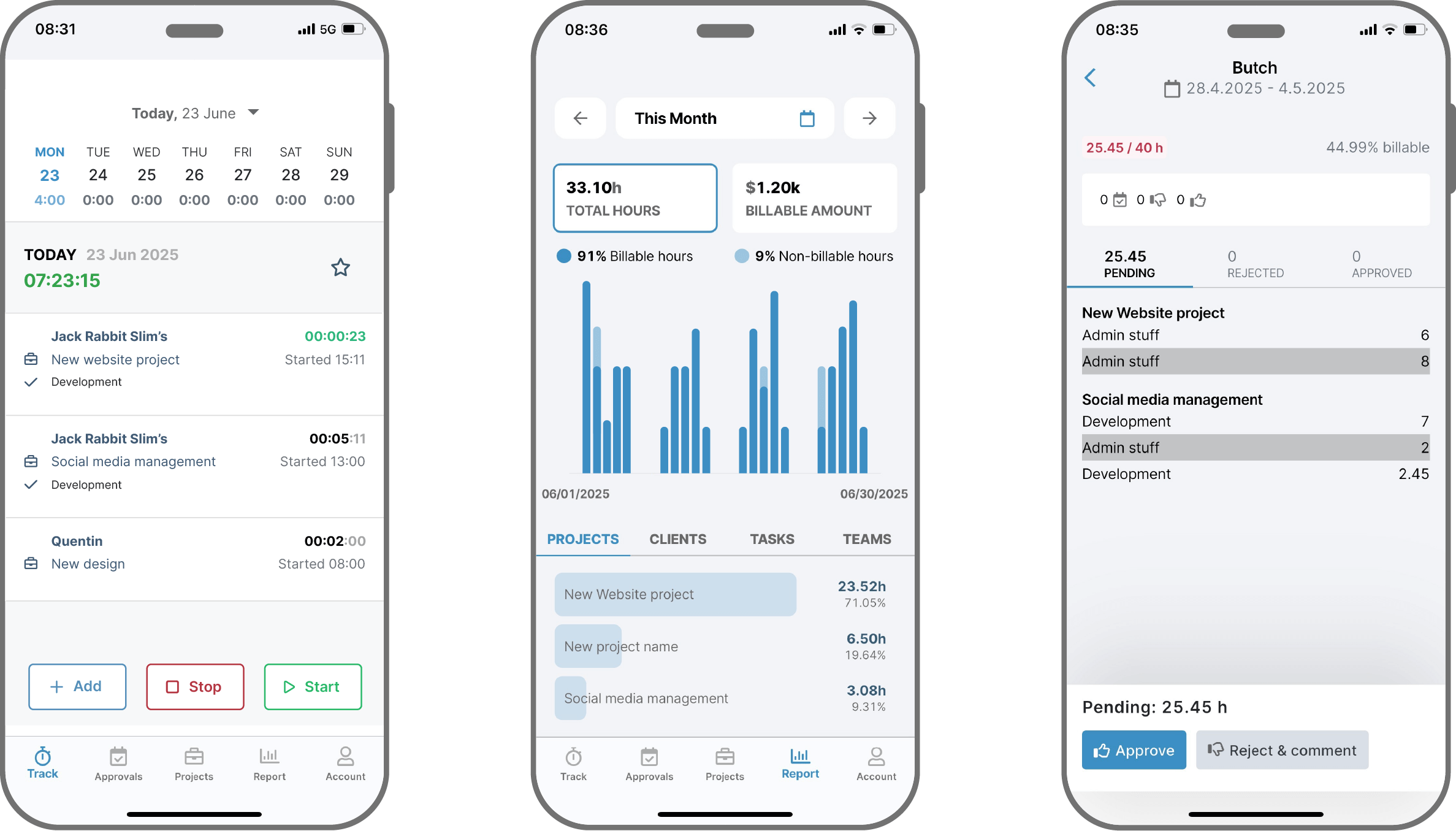 Mobile apps