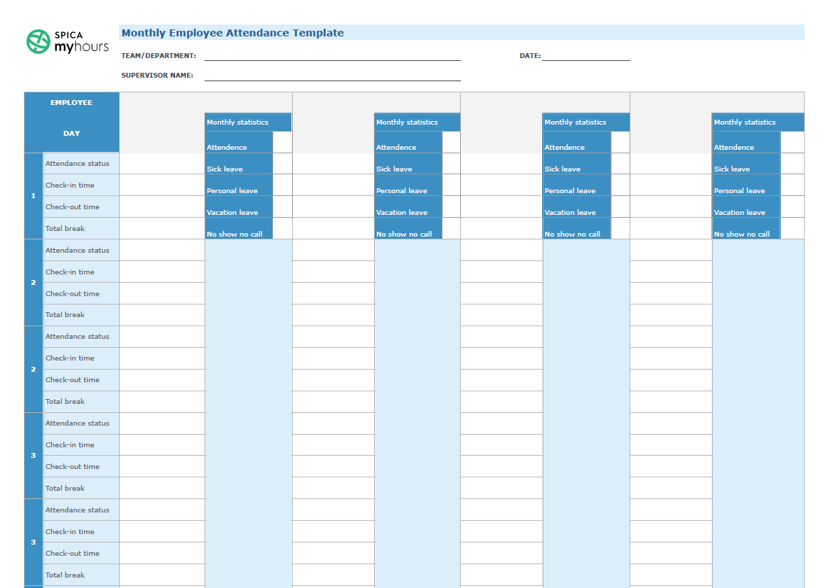 Free weekly timesheet template for Excel Word PDF
