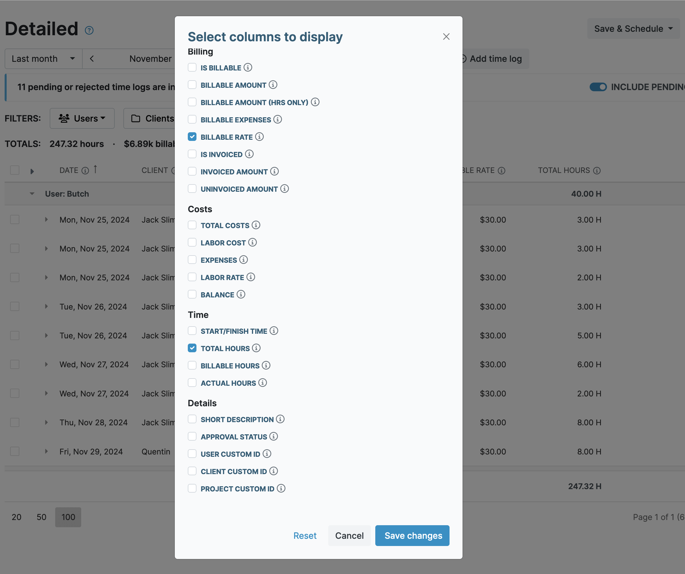 My Hours account setup