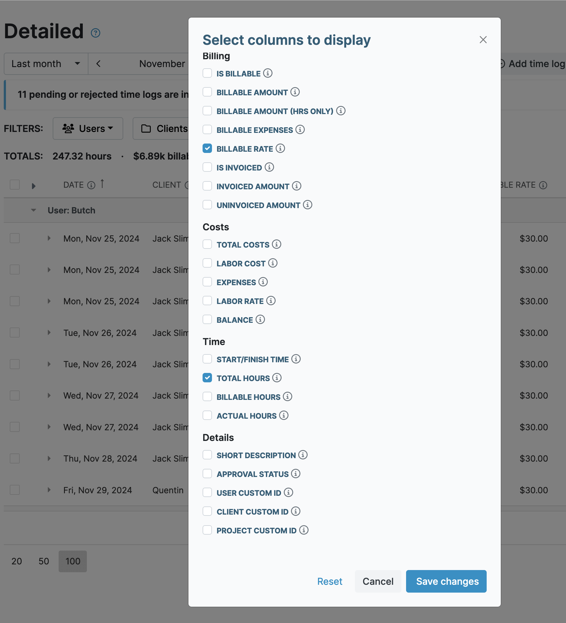 My Hours account setup