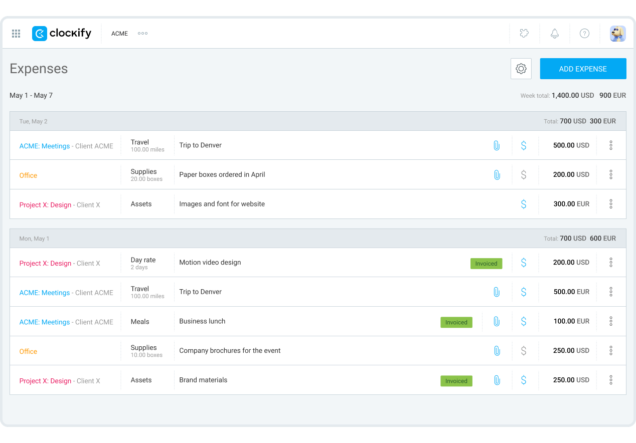 expense tracking software