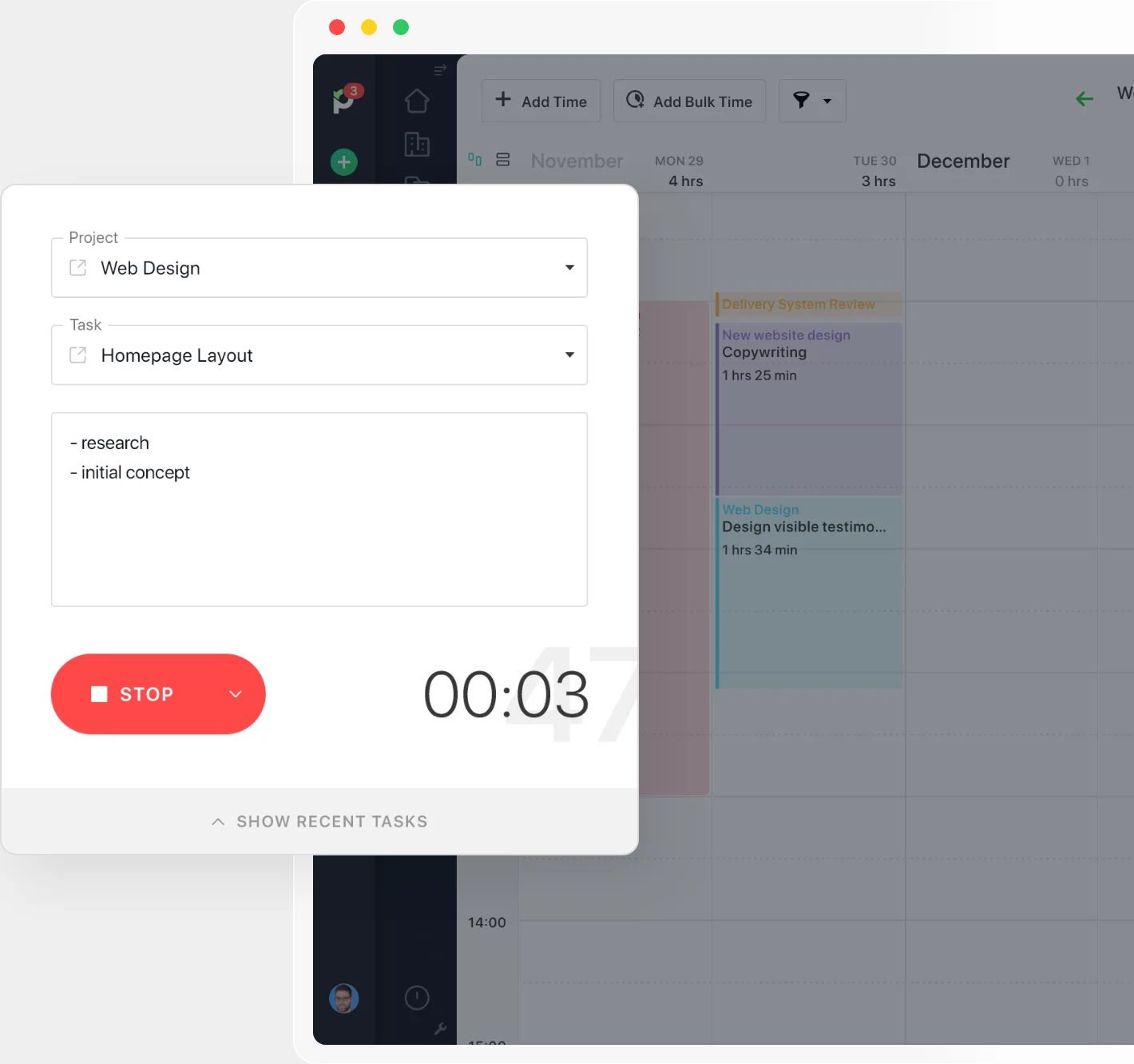 Paymo time tracking