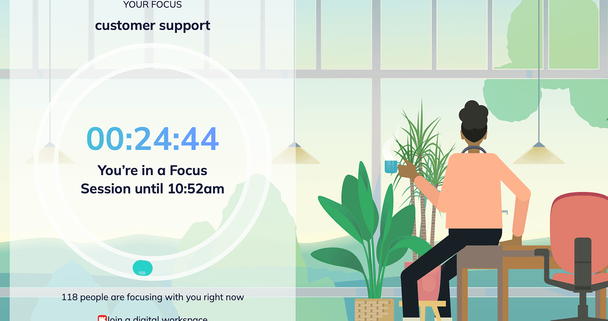 RescueTime focus session