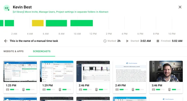 Best time analytics app