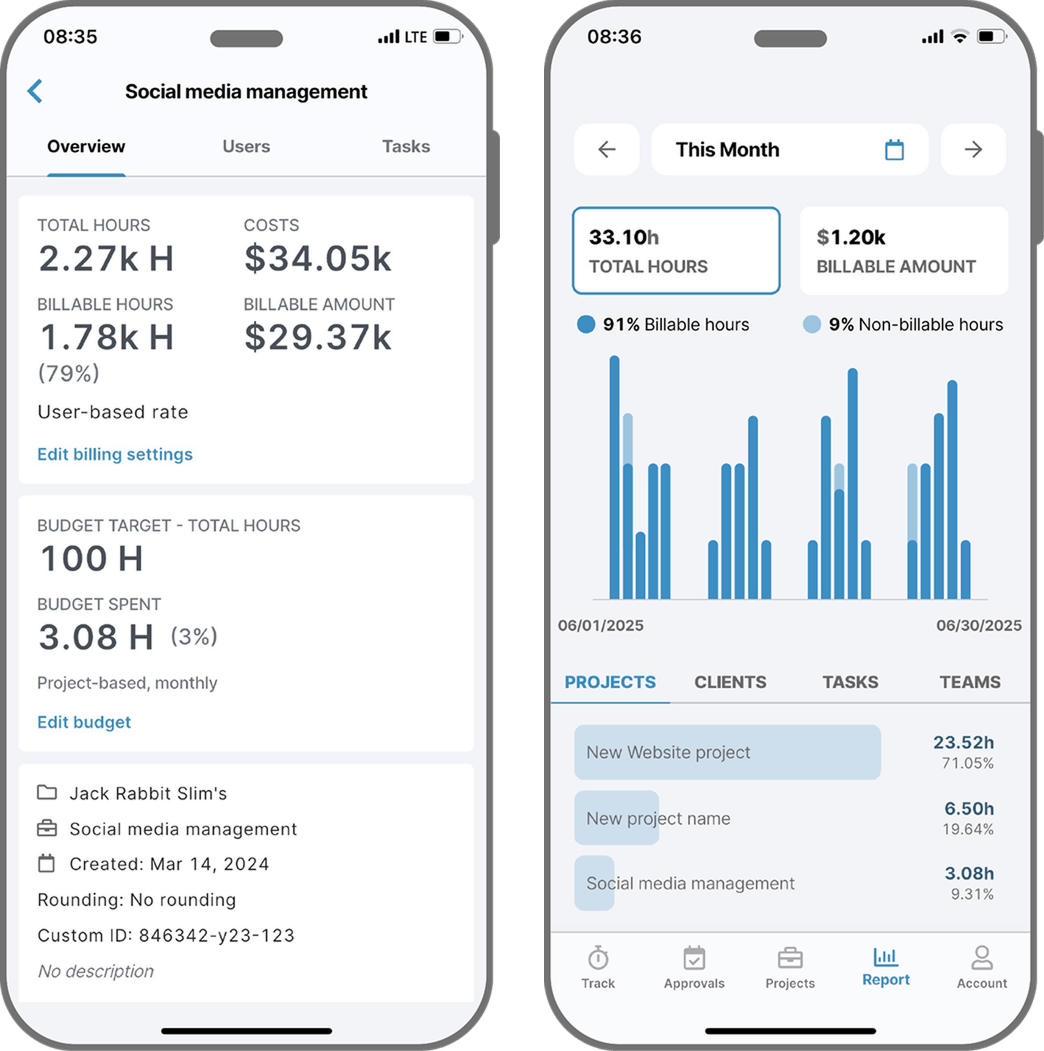Mobile Expense Tracking