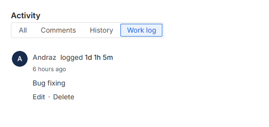 Time tracking sync from My hours to Jira