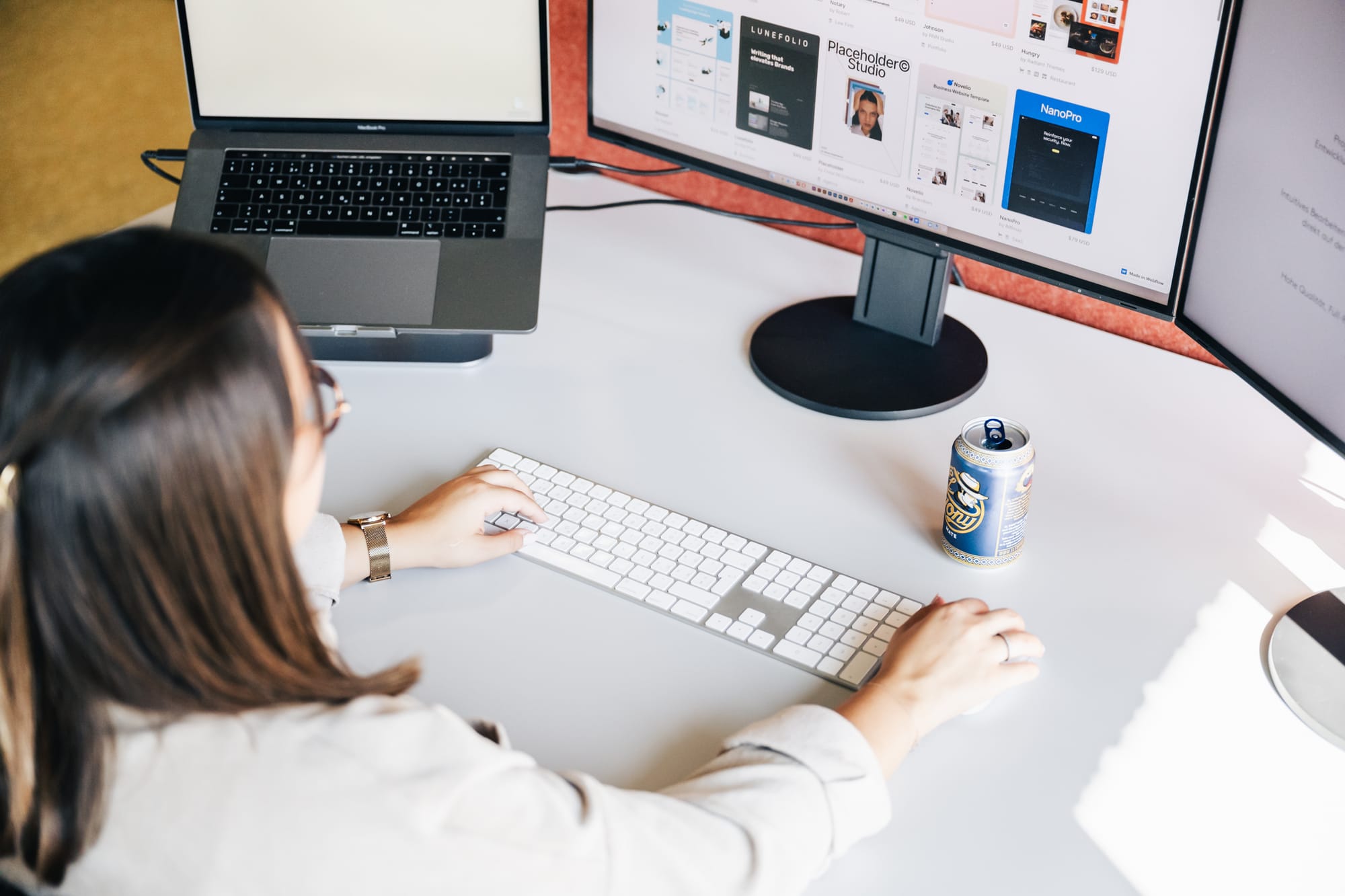 Im Webflow-Dashboard befinden sich zahlreiche Inspirationsquellen und Ideen für kommenden Webprojekte.