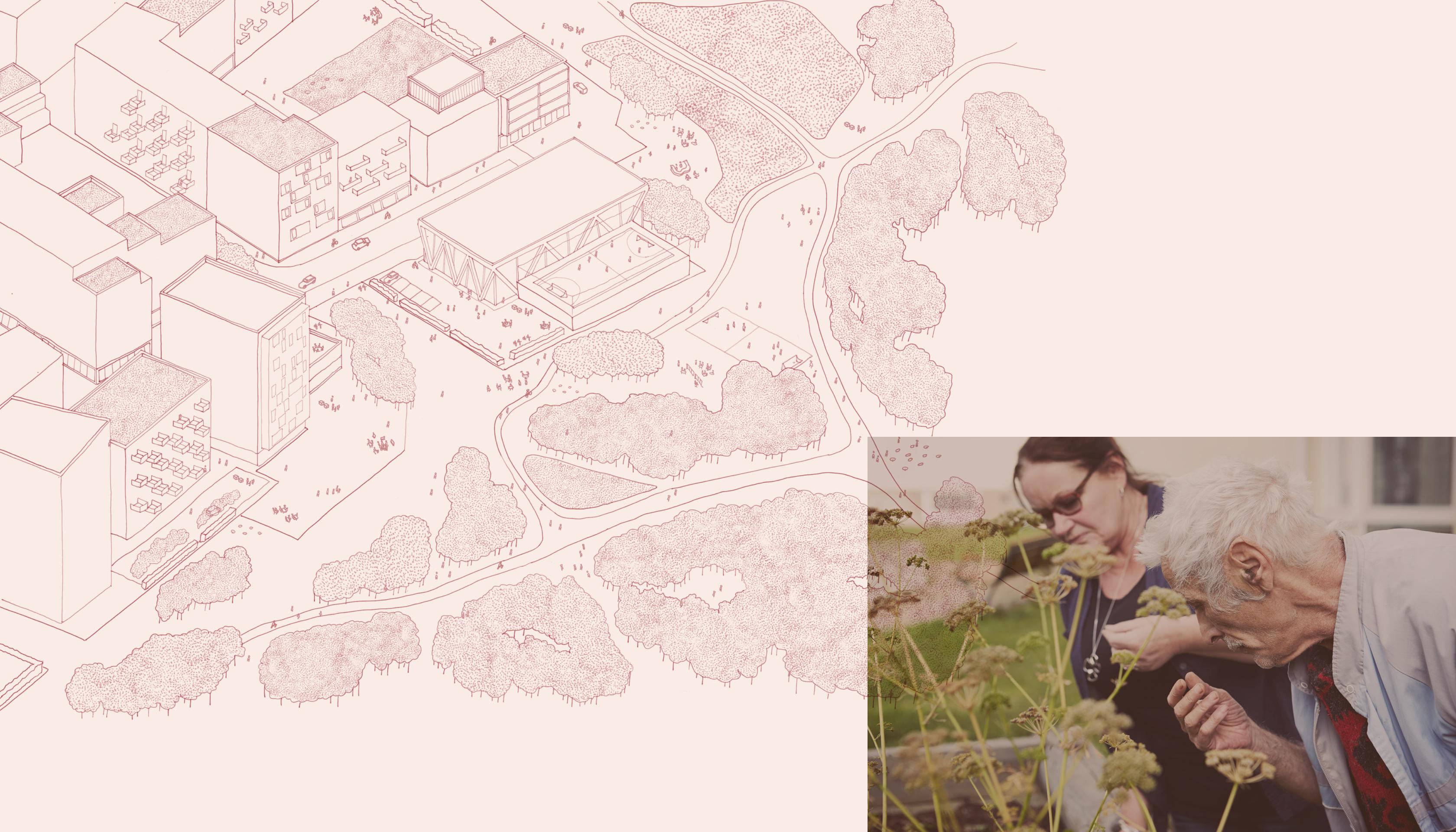 Illustrationer av designkonceptet