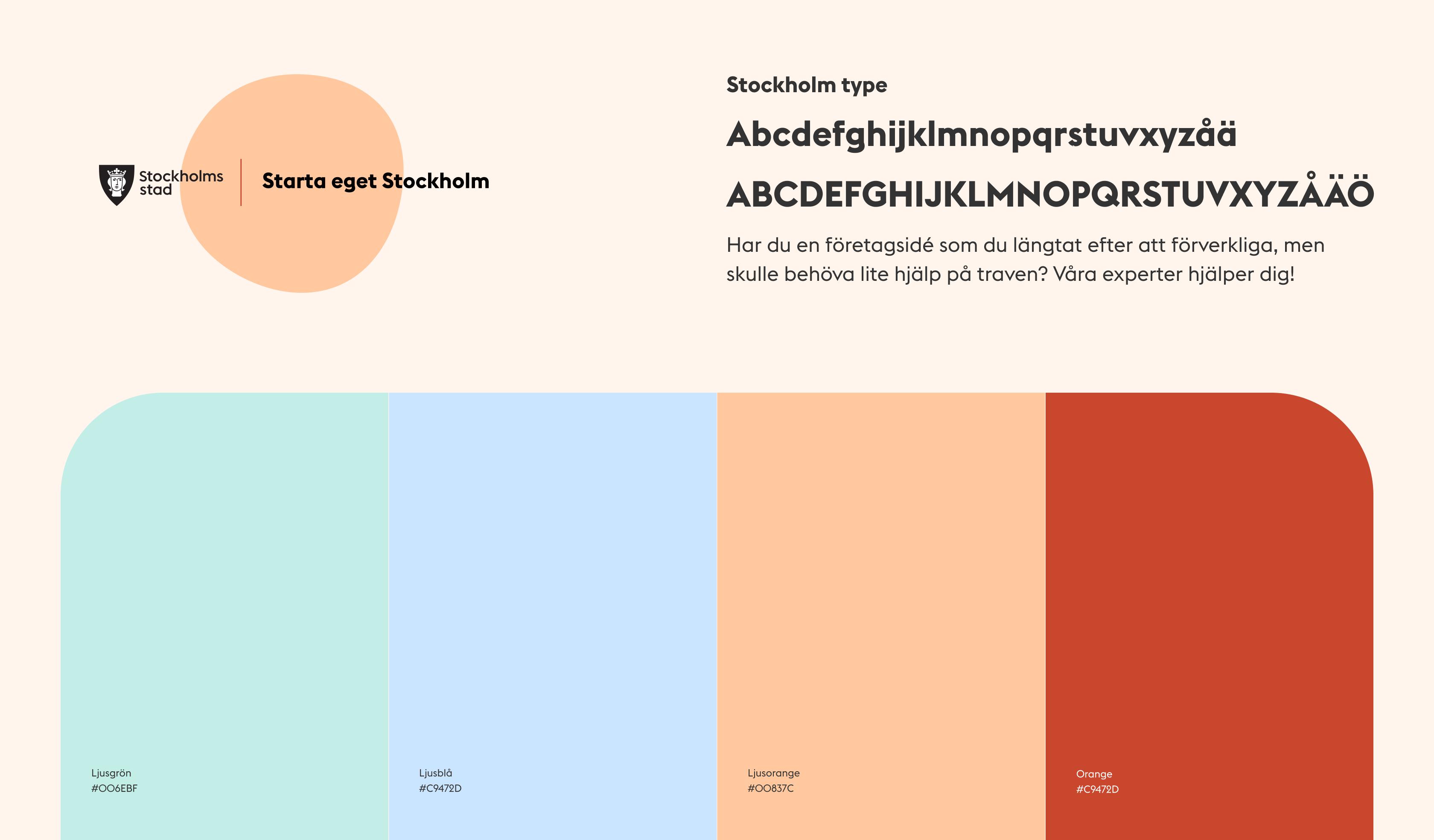 Skiss över designsystem
