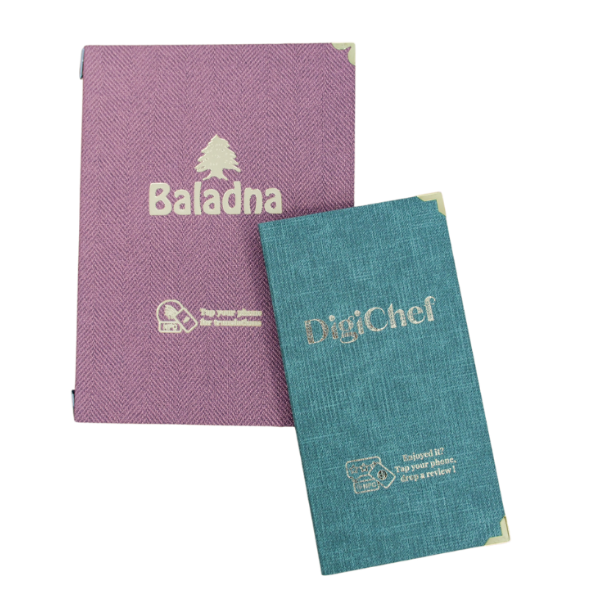 Couverture de menu avec Porte Addition