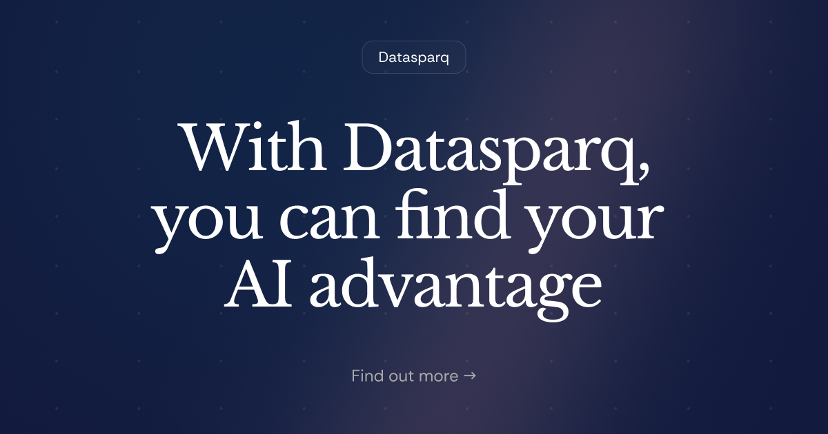 Datasparq Data & AI Consultancy website preview