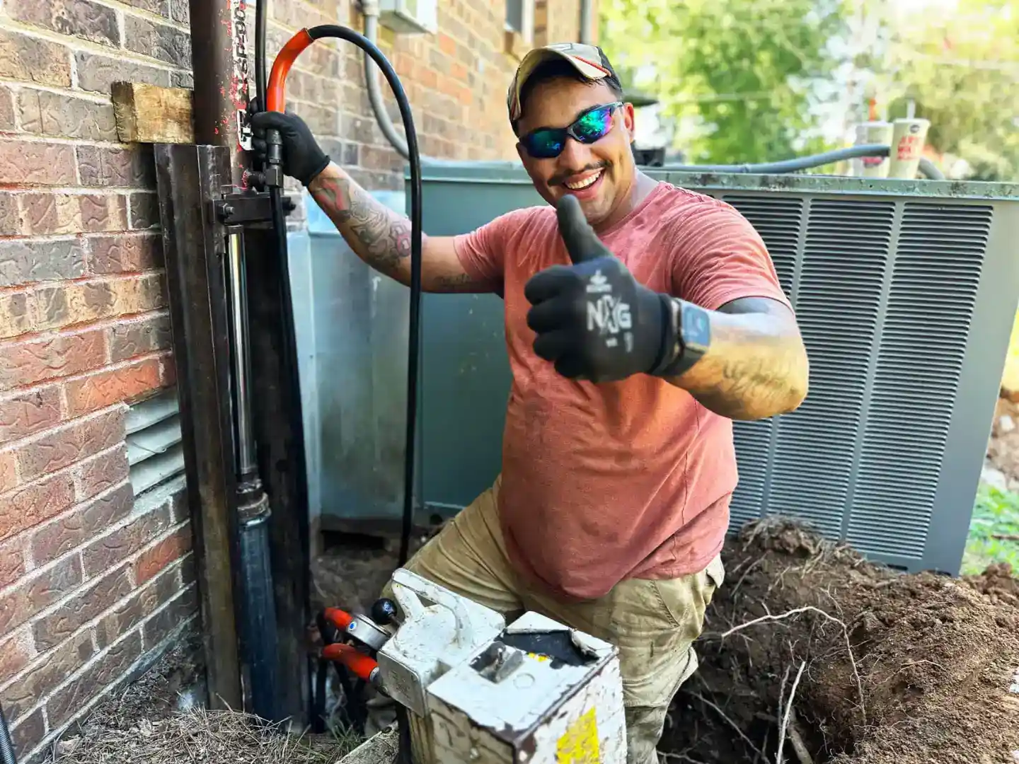 Romeo – USS Foundation Repair team member Nashville Tennessee