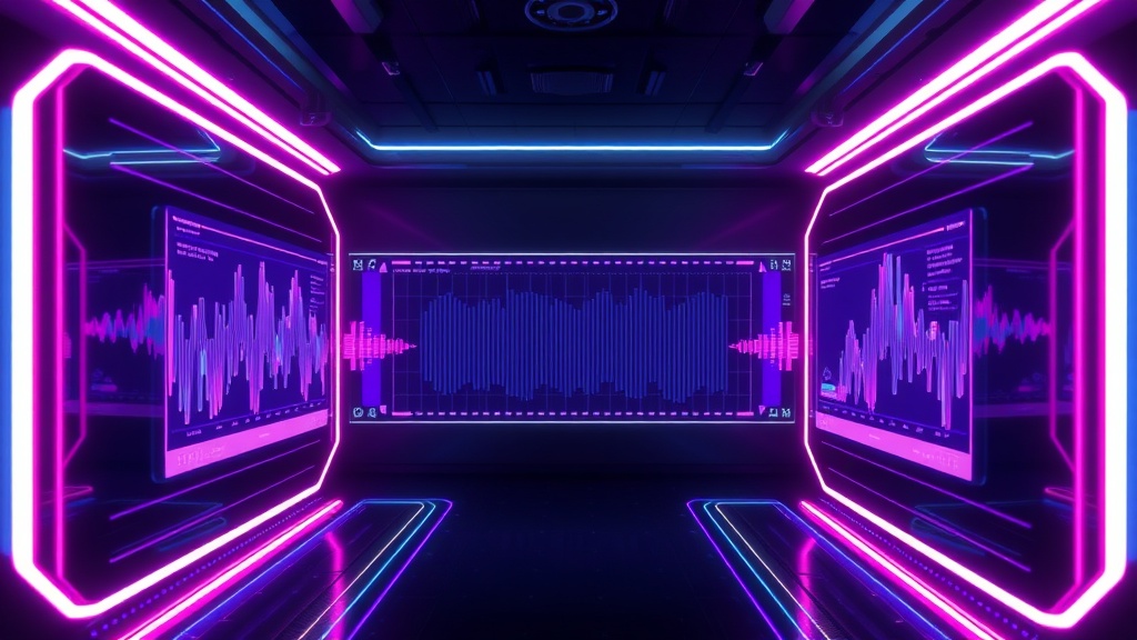 Kling 2.6 VO3 AI - Interface futuriste de generation video par IA