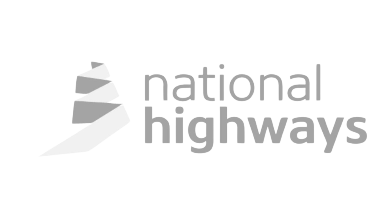 National Highways grey logo