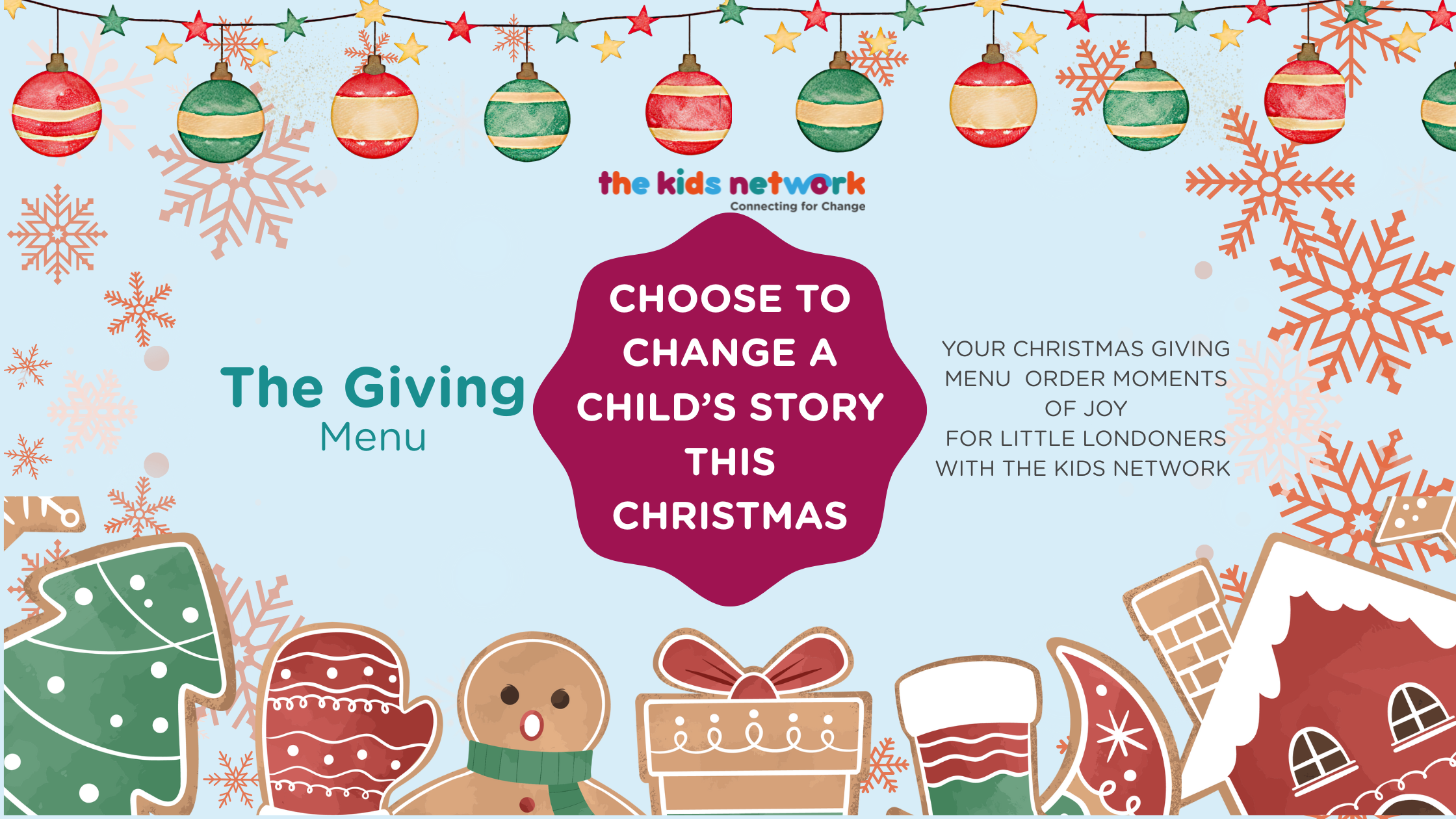 Christmas Giving Menu 2025