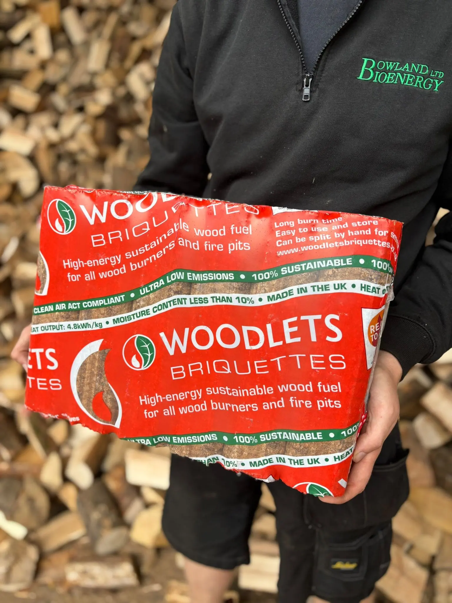 Bowland Bionenergy Briquettes