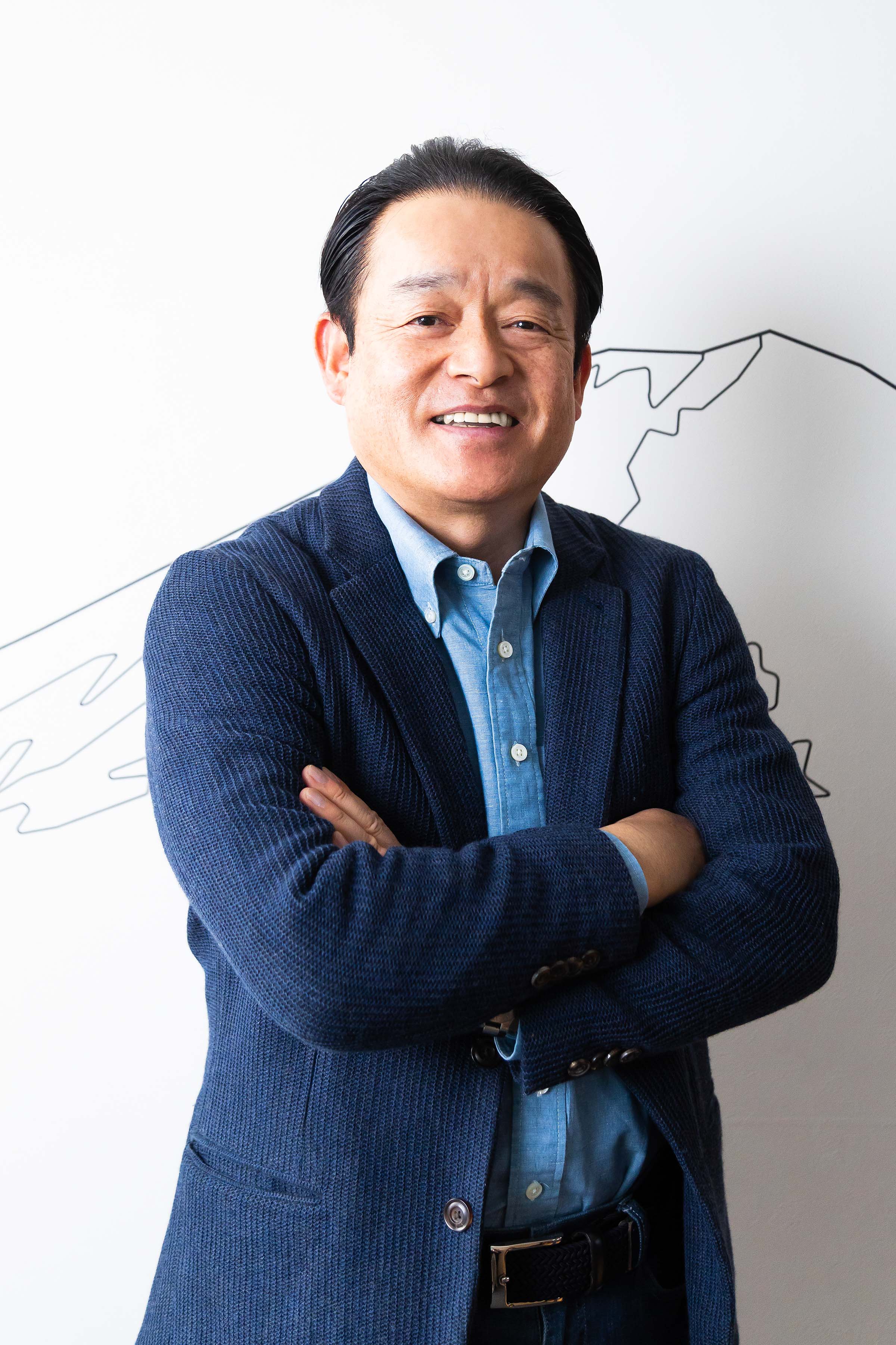 katayama american employee working at desk