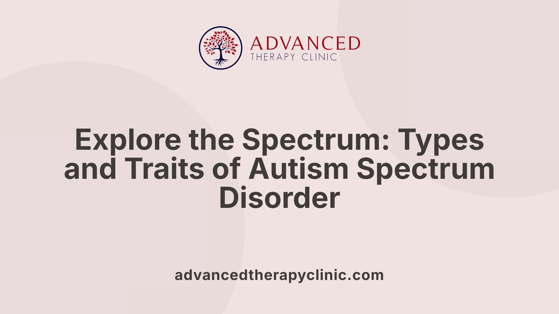 Explore the Spectrum: Types and Traits of Autism Spectrum Disorder