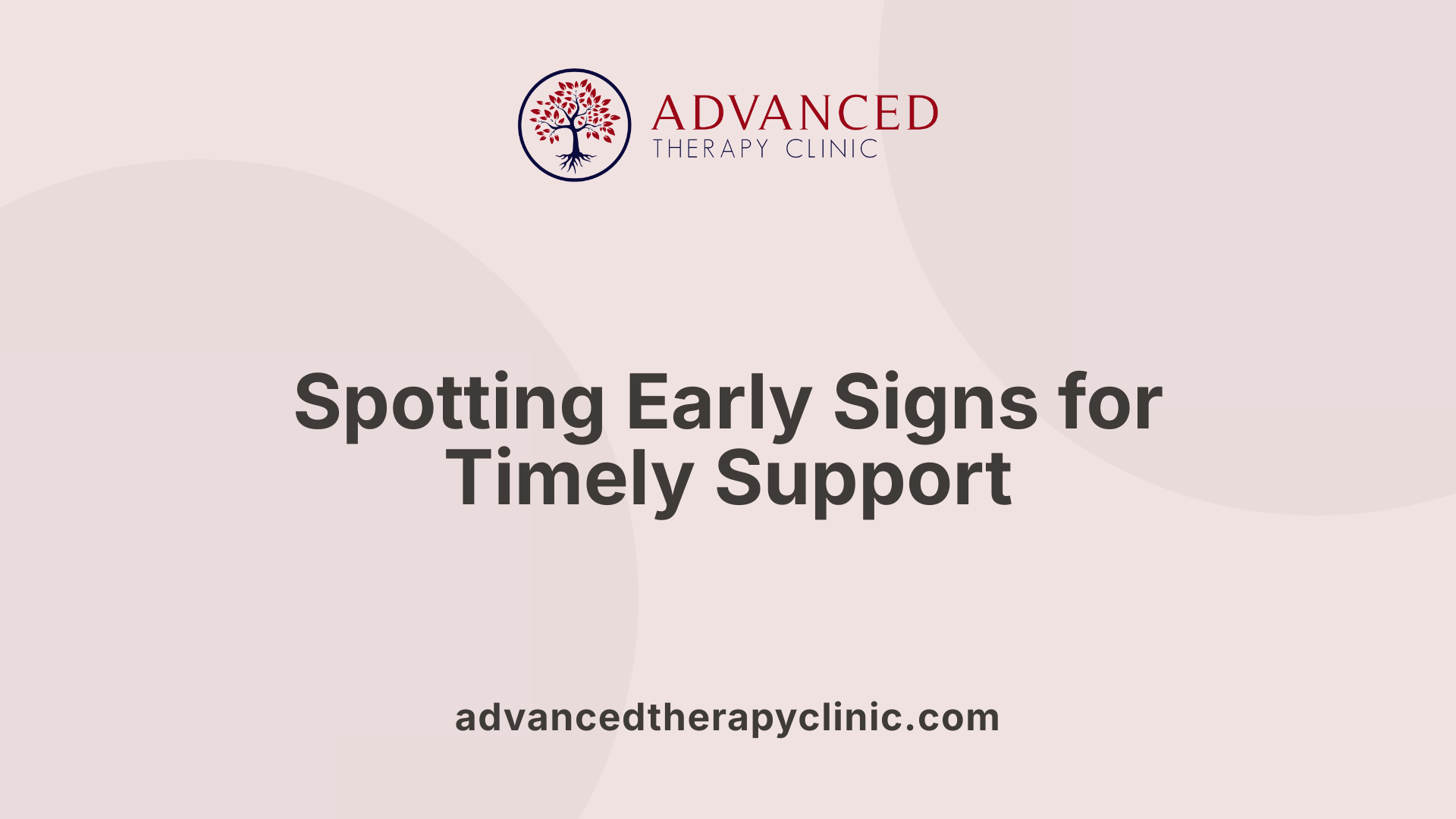 Spotting Early Signs for Timely Support
